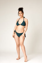 Isla Textured Bikini Top- Ocean Obsidian (formerly turquoise)