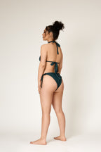 Isla Textured Bikini Top - Midnight depths ( formerly navy)